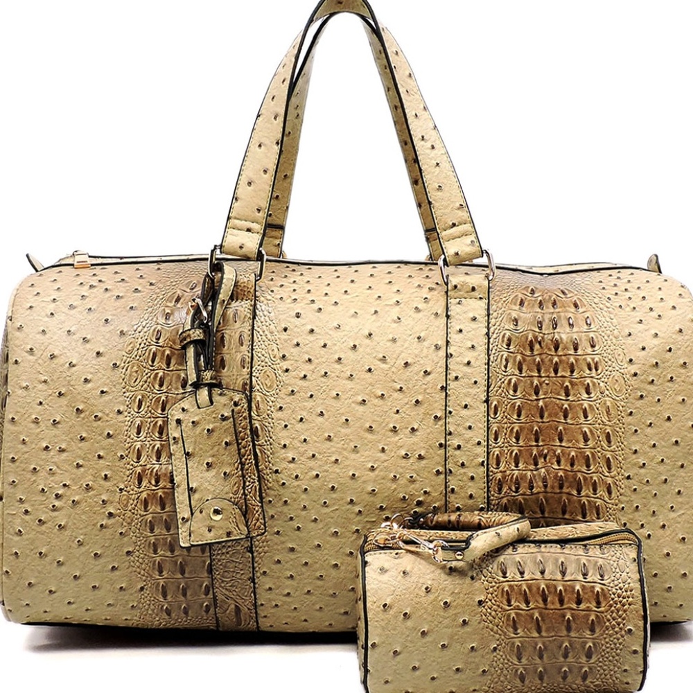 The Weekender ,,,Ostrich and Croc